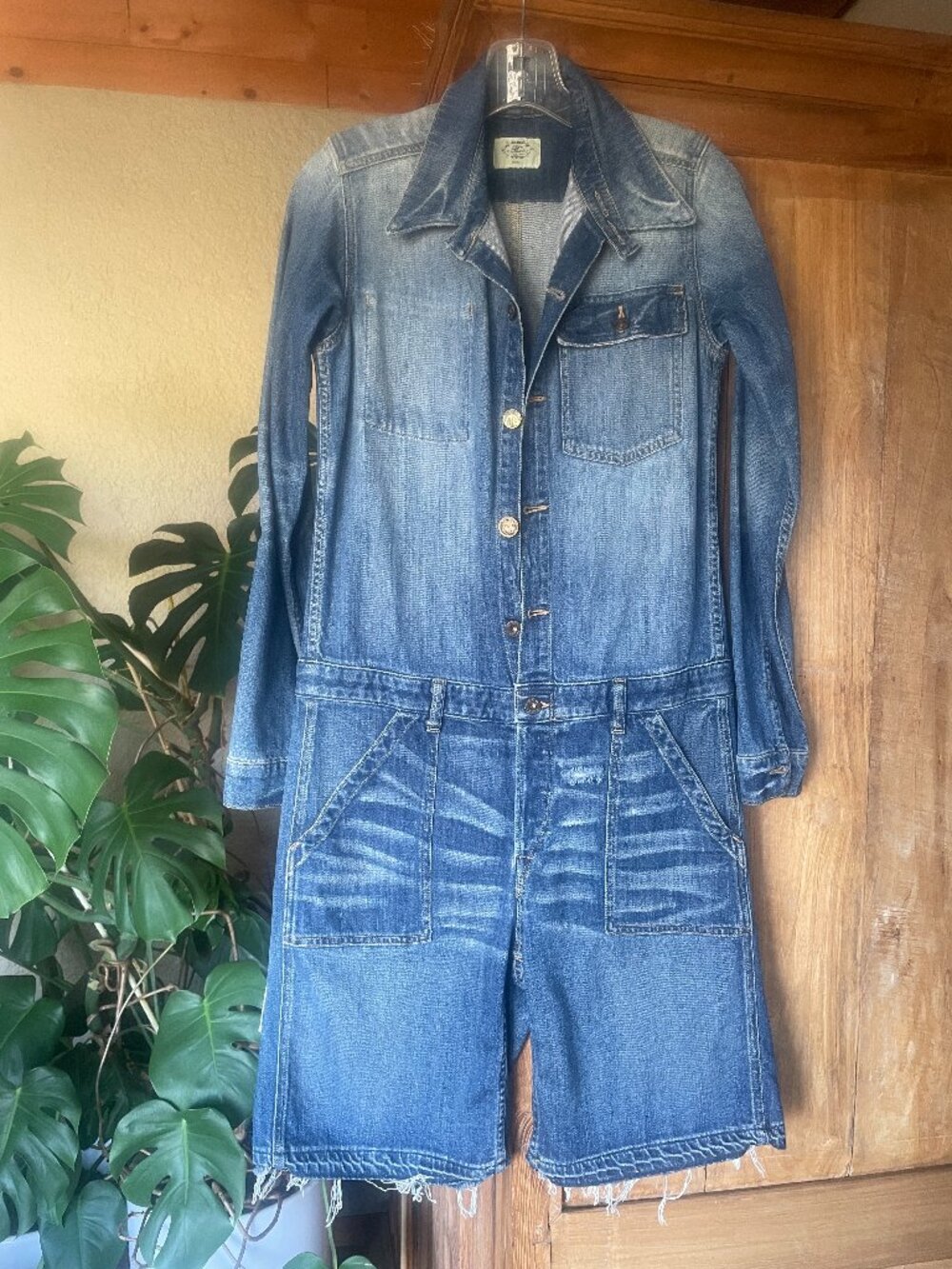 PRPS HEIRLOOM  I  WOMEN DENIM SHORT JUMPSUITS  I SIZE SMALL